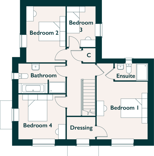 floorplan of first floor
