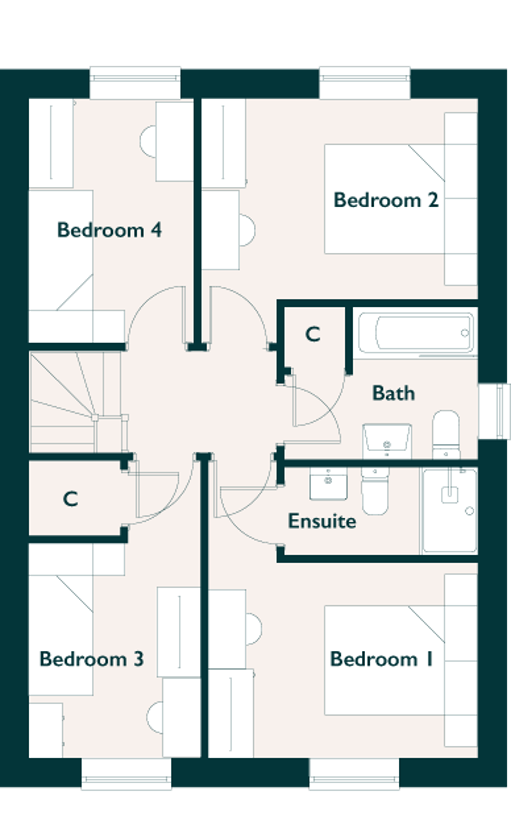 floorplan of first floor