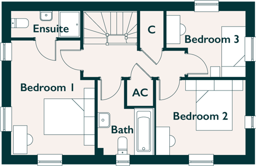 floorplan of first floor