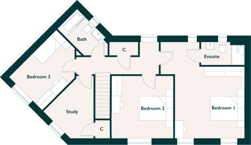 floorplan of first floor