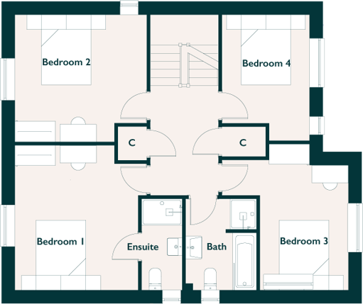 floorplan of first floor