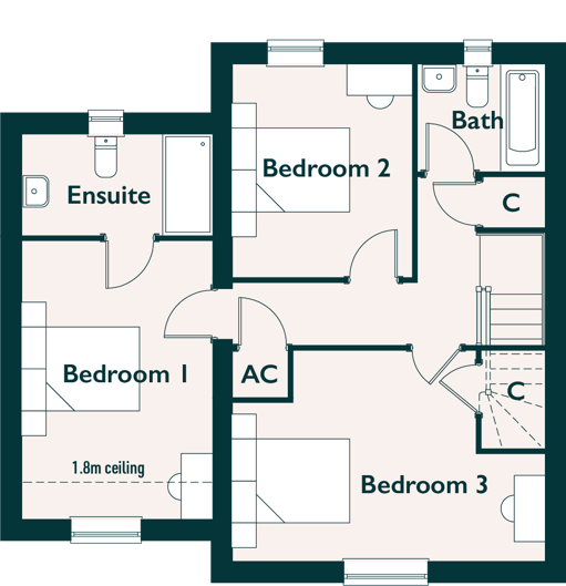 floorplan of first floor