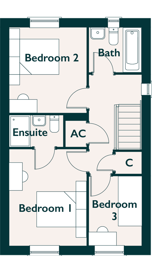 floorplan of first floor