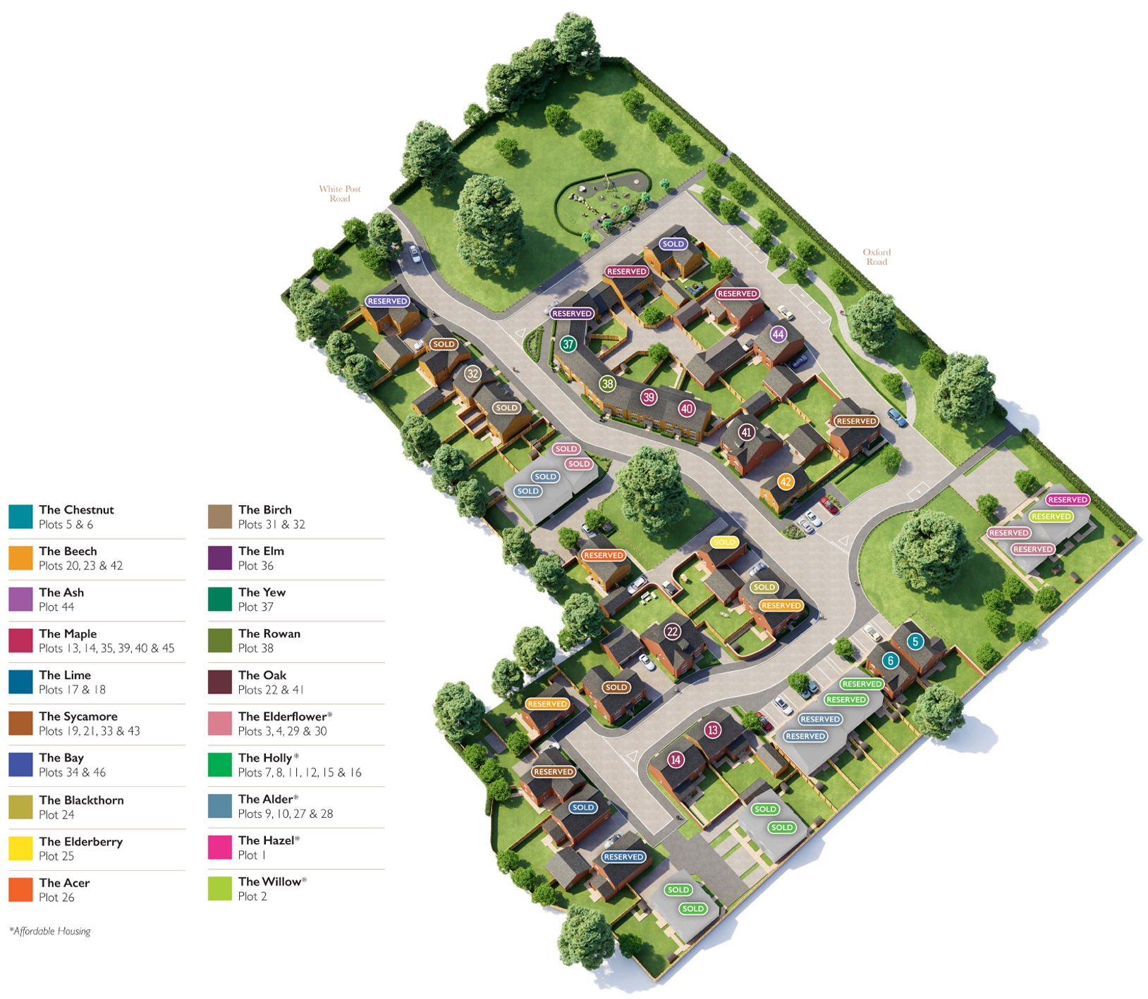 Bodicote Arborpark Siteplan4 Web4